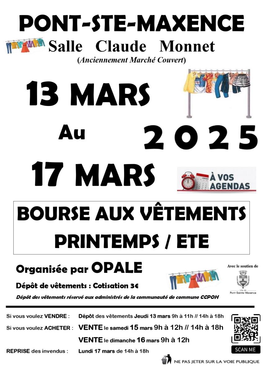 Bourse aux vêtements