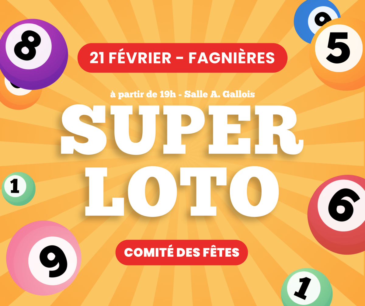 Loto - Comité des Fêtes
