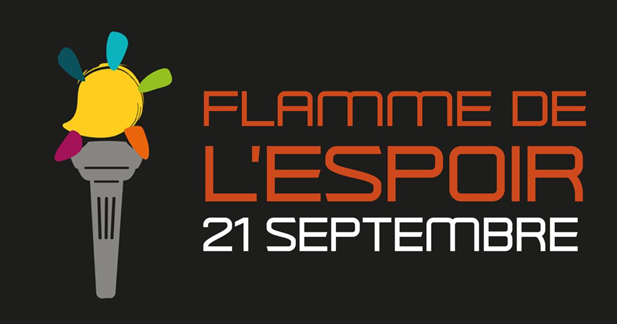 Relais "Flamme de l'Espoir" - Téléthon