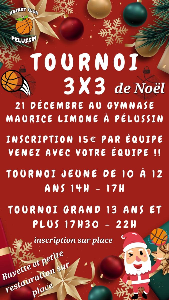 Tournoi 3x3 de Noël