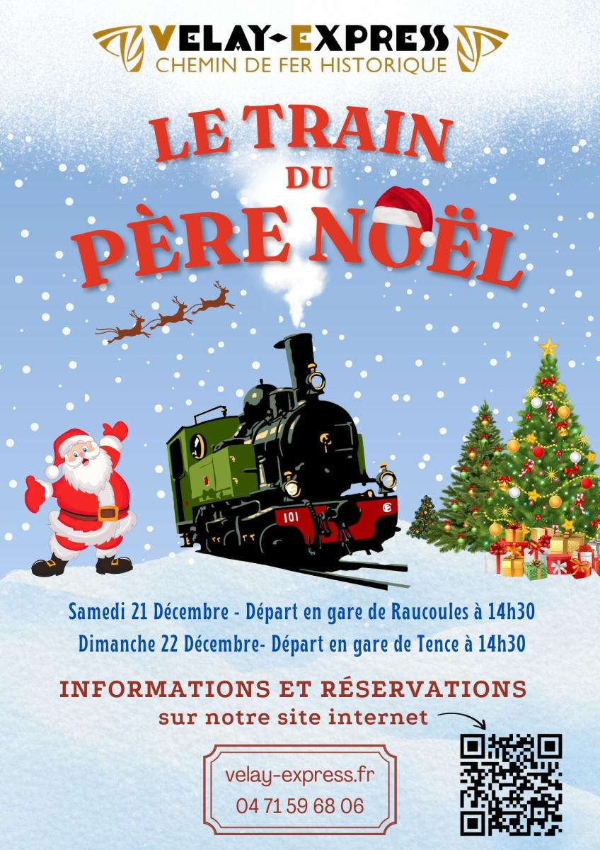 le train du pére noël