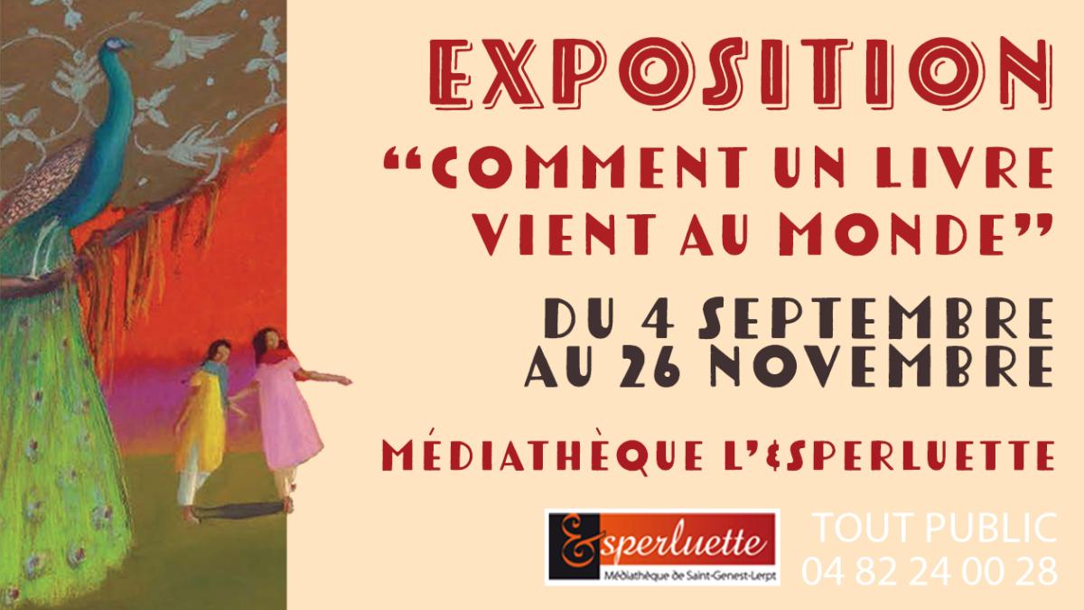 Exposition : "comment un livre vient au monde"