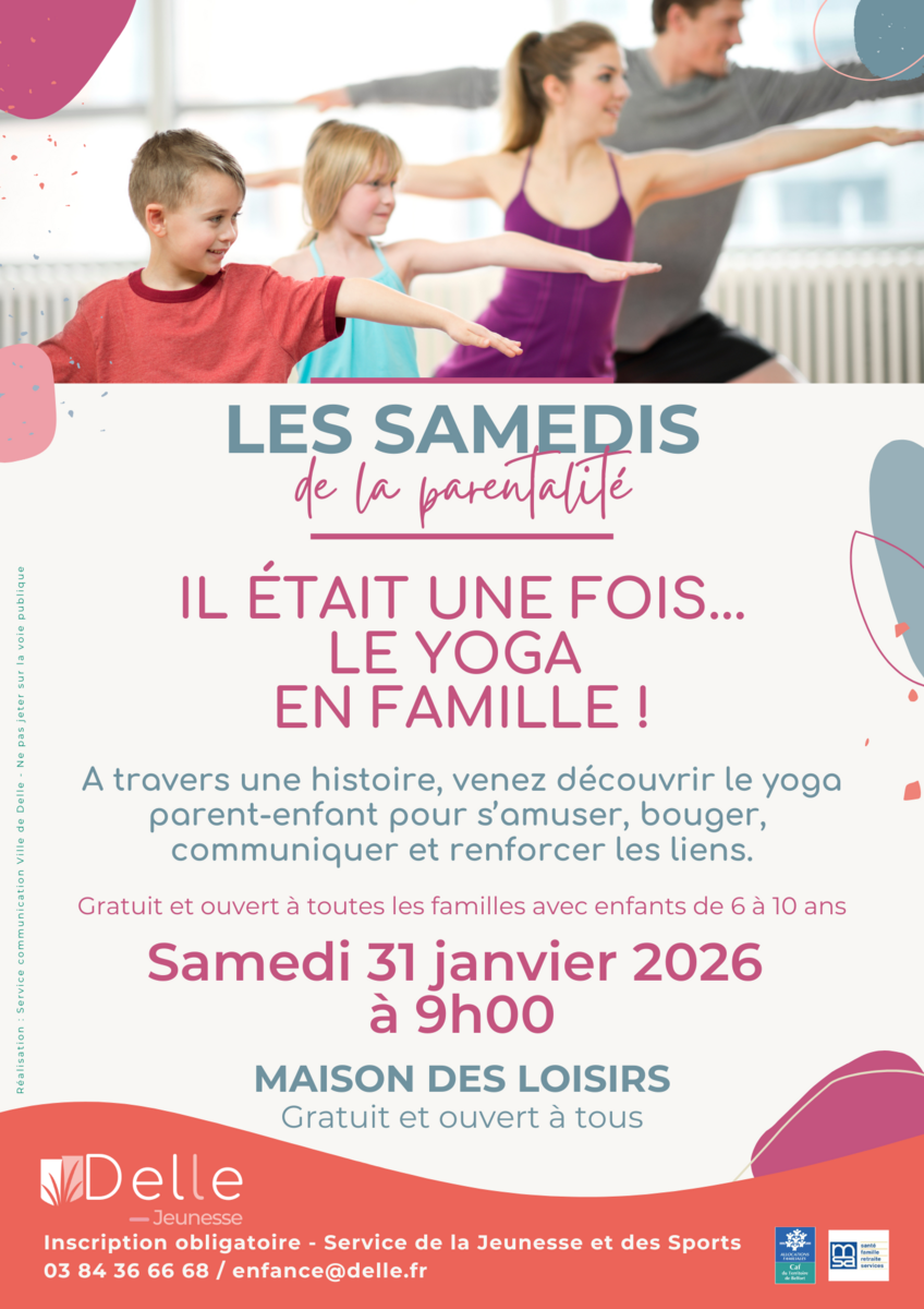 Les samedis de la parentalité : Yoga en famille
