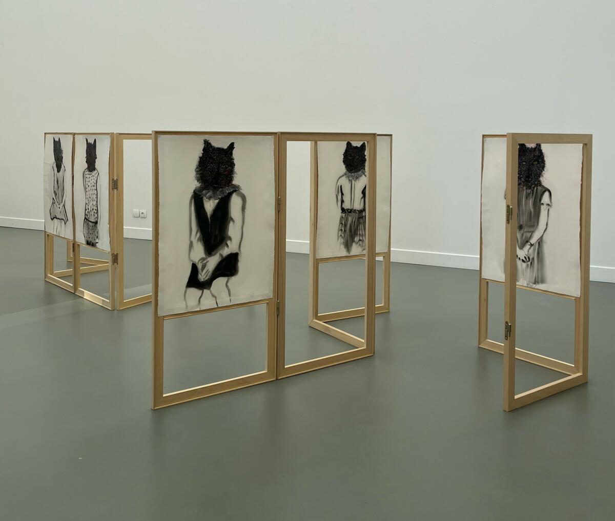 Exposition "Louvoiement" de Claire Dumonteil