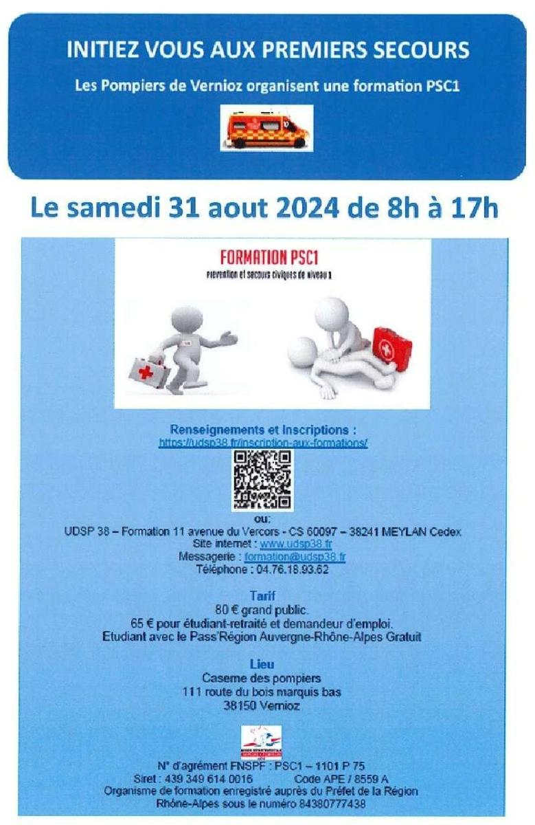 FORMATION PREMIERS SECOURS