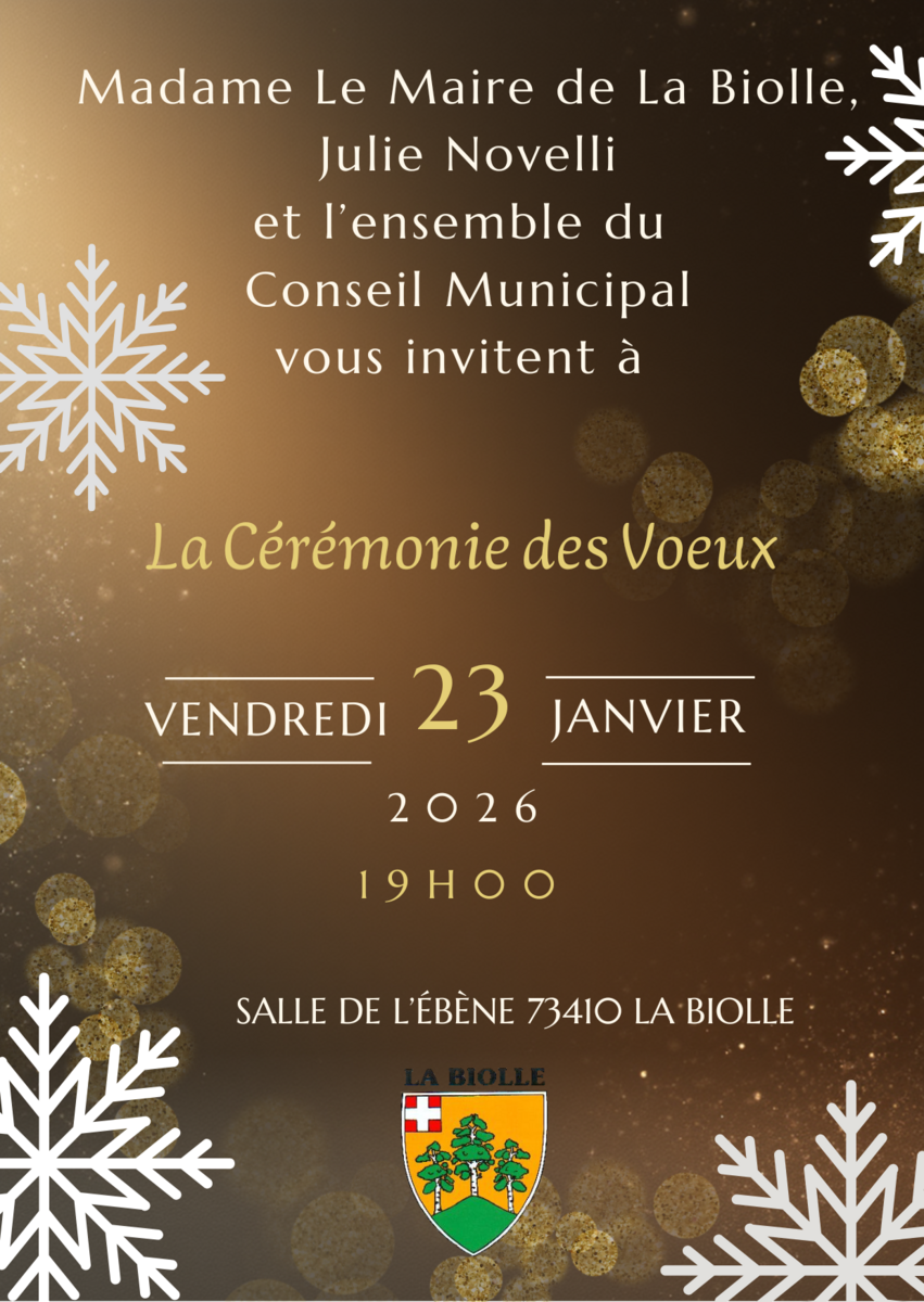 Cérémonie des Voeux