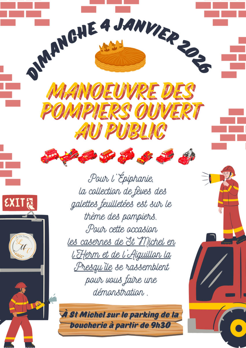 La Mie Vendéenne et le centre de secours de St Michel