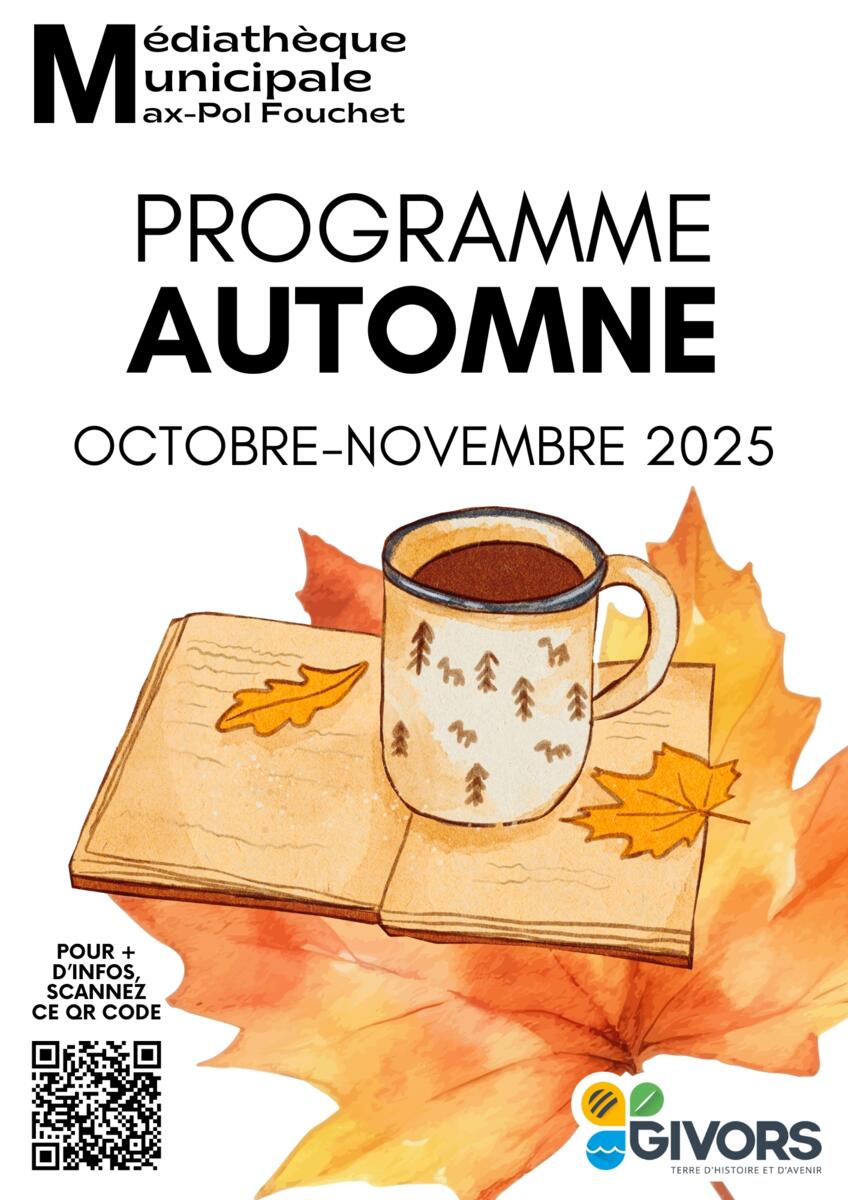 Programmation de l'automne (octobre-novembre)
