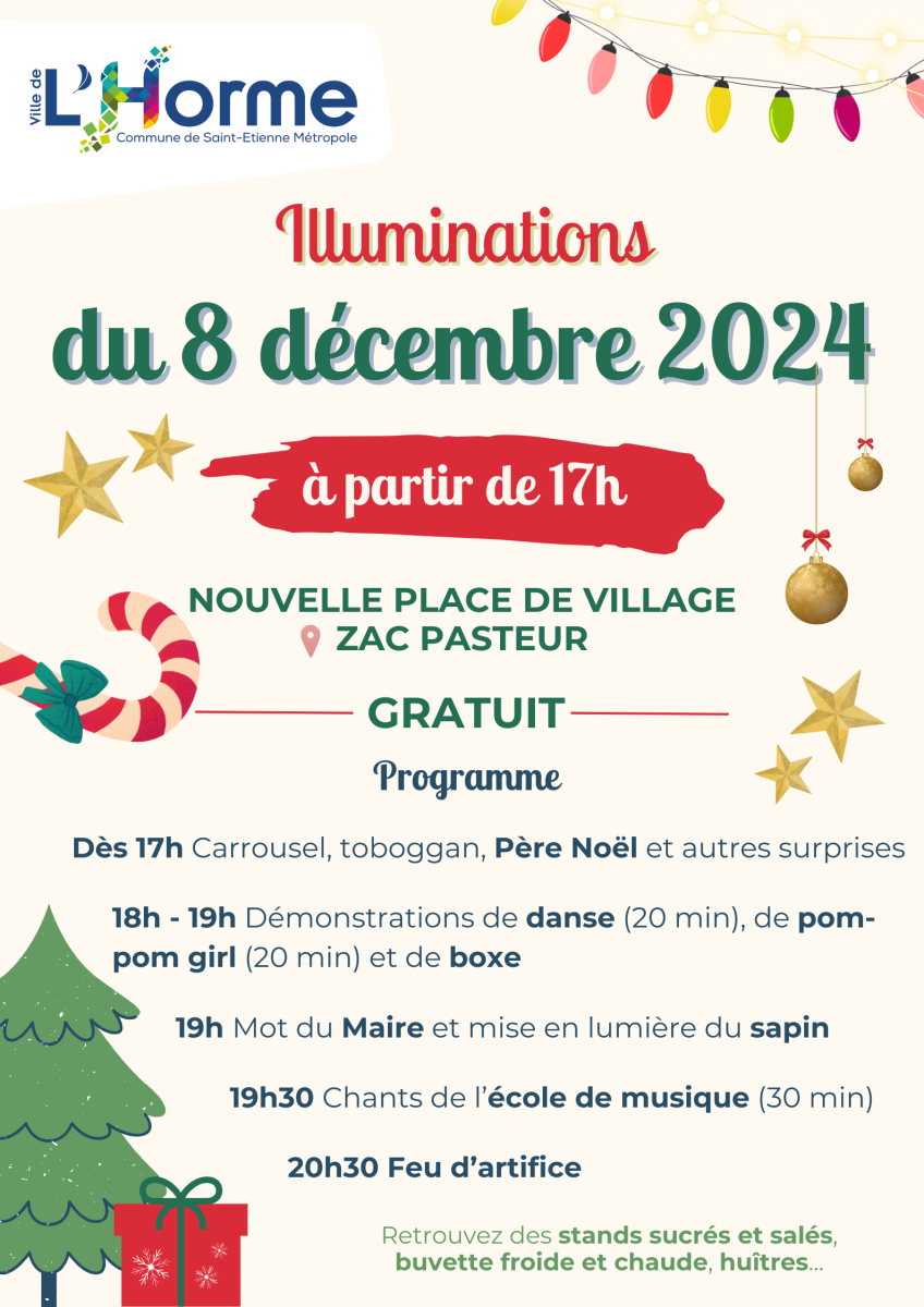 🌟 Illuminations du 8 décembre