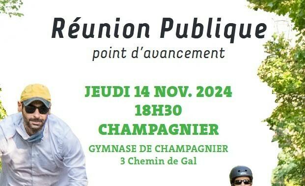 Réunion publique Voie verte du plateau de Champagnier