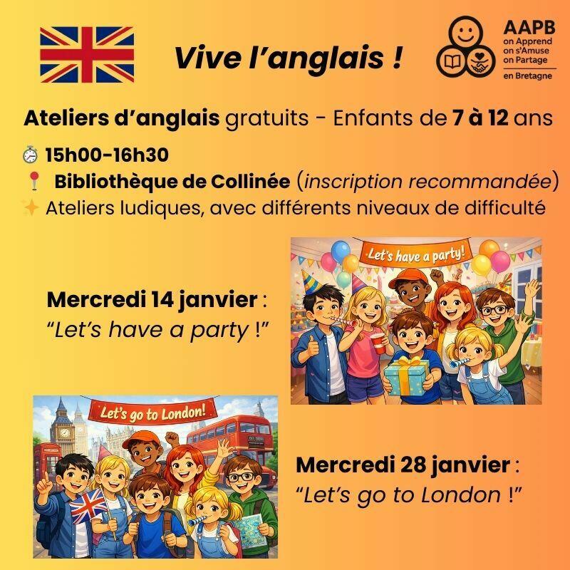 Vive l'anglais - Let's have a party !