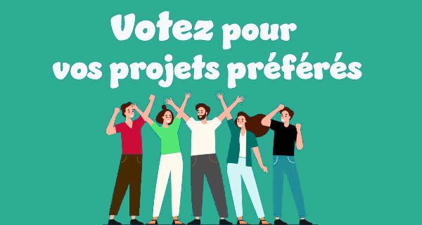 🏛 Budget participatif : Phase 3. Votez pour vos projets préférés.