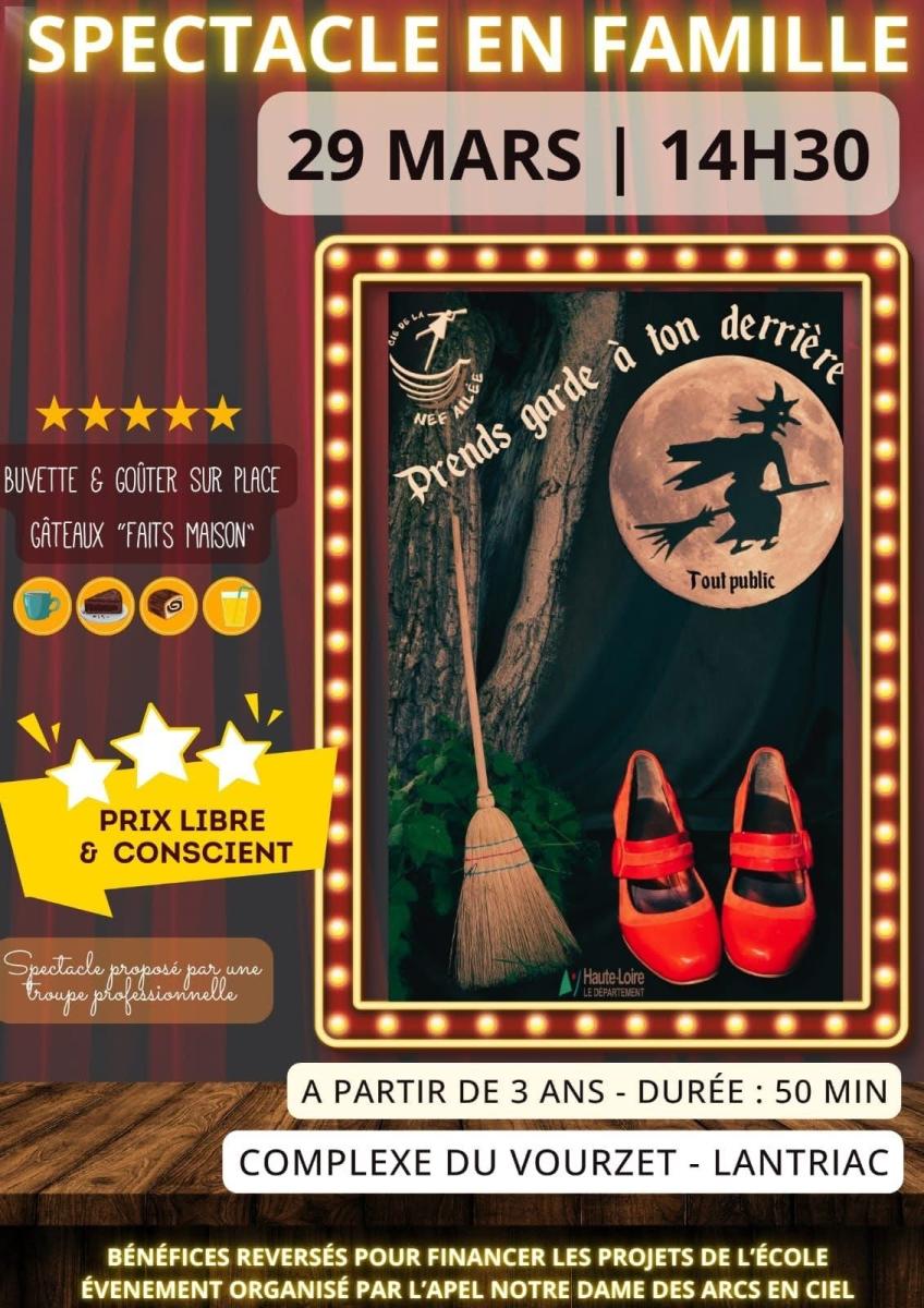 Spectacle « Prend garde à ton derrière »