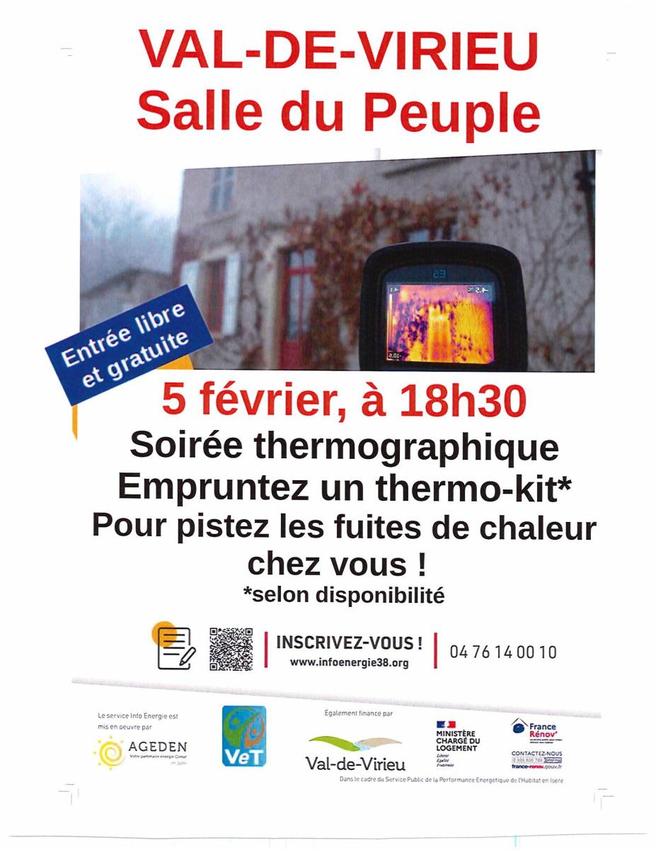 Soirée thermographique - Mercredi 5 février 2025