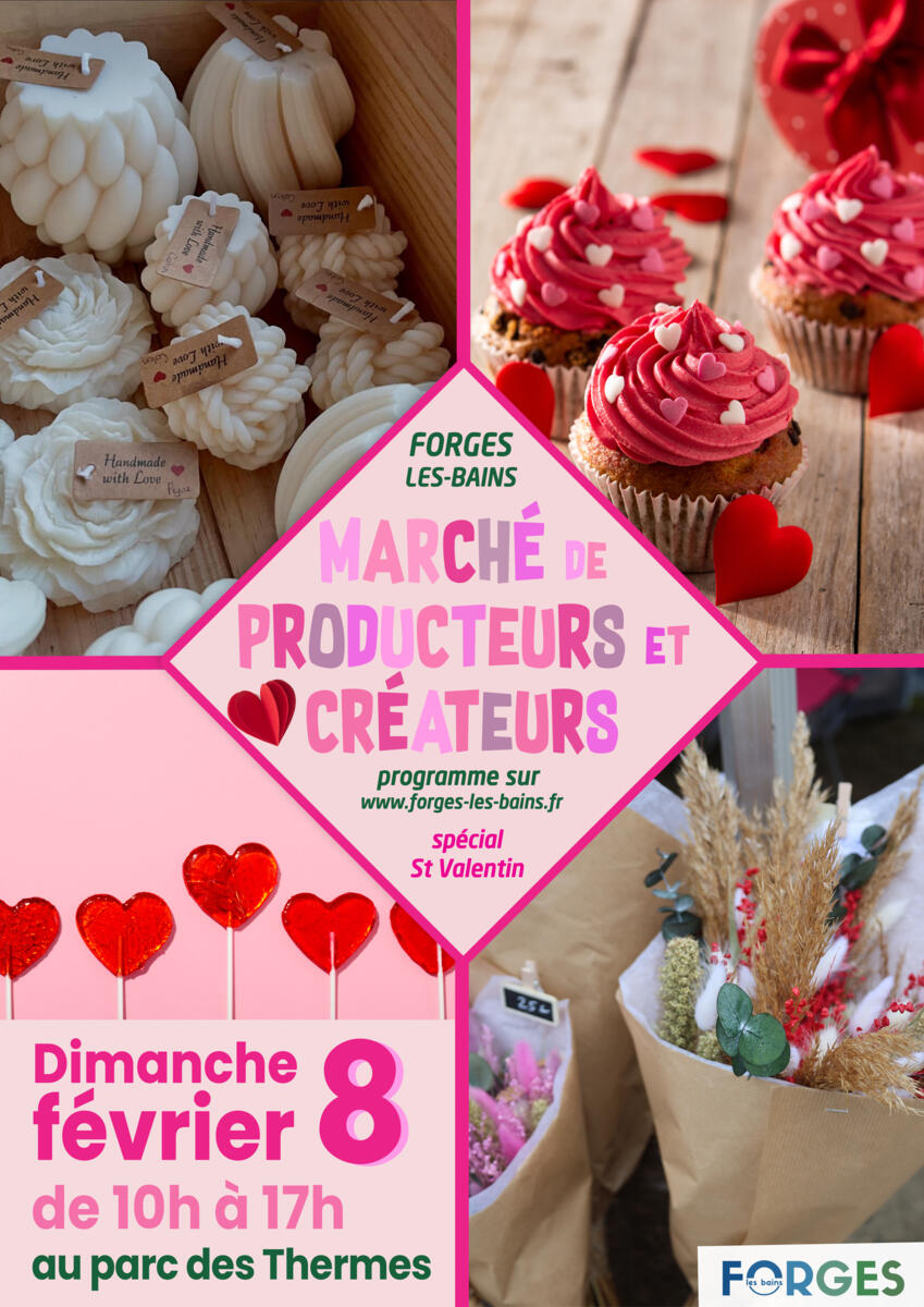 Marché des producteurs spécial Saint-Valentin 💗