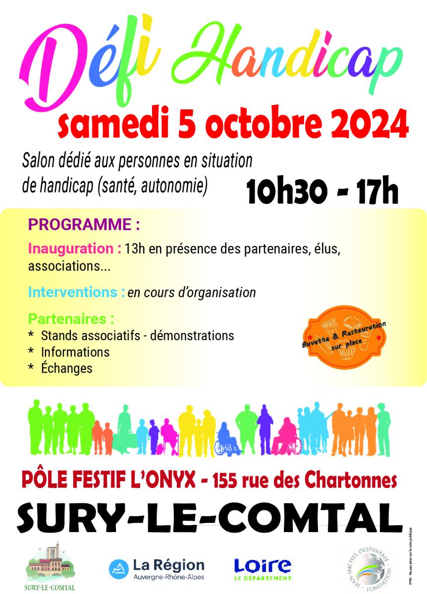 Défi Handicap : 1er salon dédié aux personnes en situation de handicap (santé, autonomie)