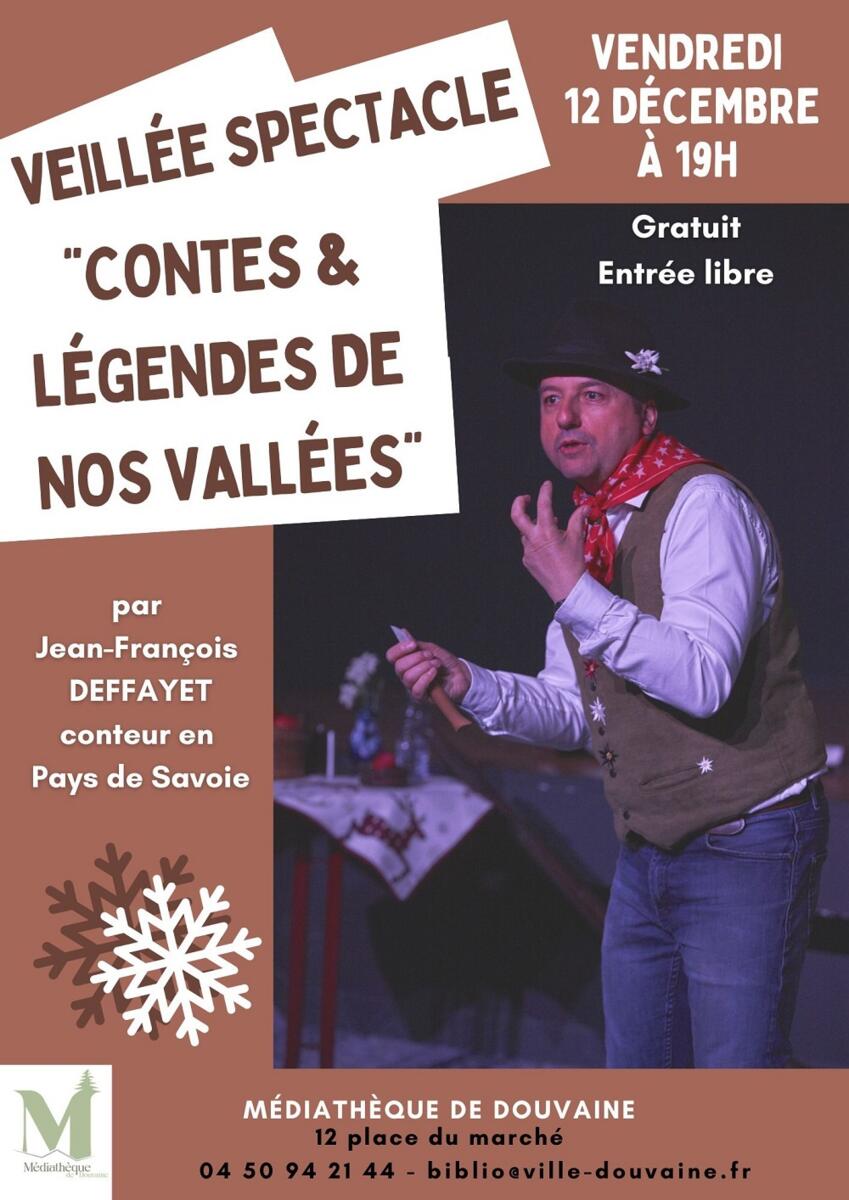 Veillée spectacle contes et légendes de nos vallées