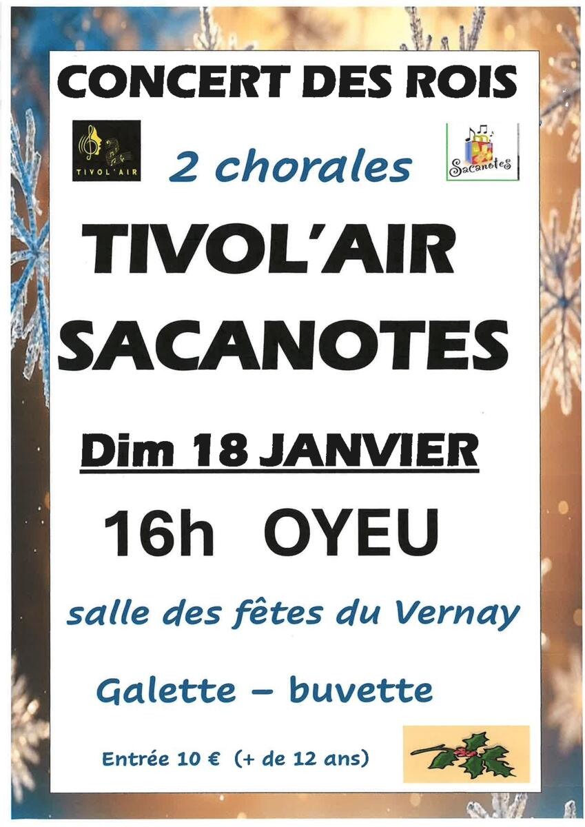 Concert des rois de Tivol'Air