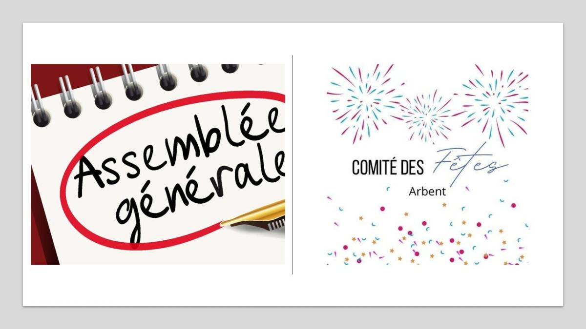 ASSEMBLÉE GÉNÉRALE COMITÉ DES FÊTES