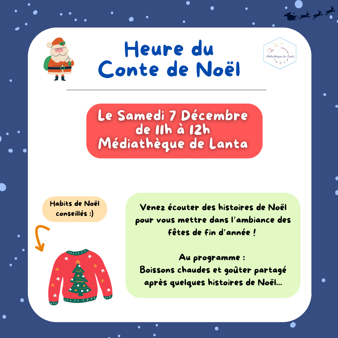 Heure du conte de Noël