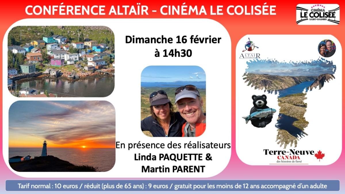 CONFERENCE ALTAIR - TERRE-NEUVE, DES HISTOIRES DE FIERTE-