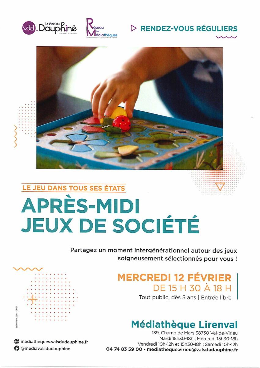 Le jeu dans tous ses états : après-midi jeux de société