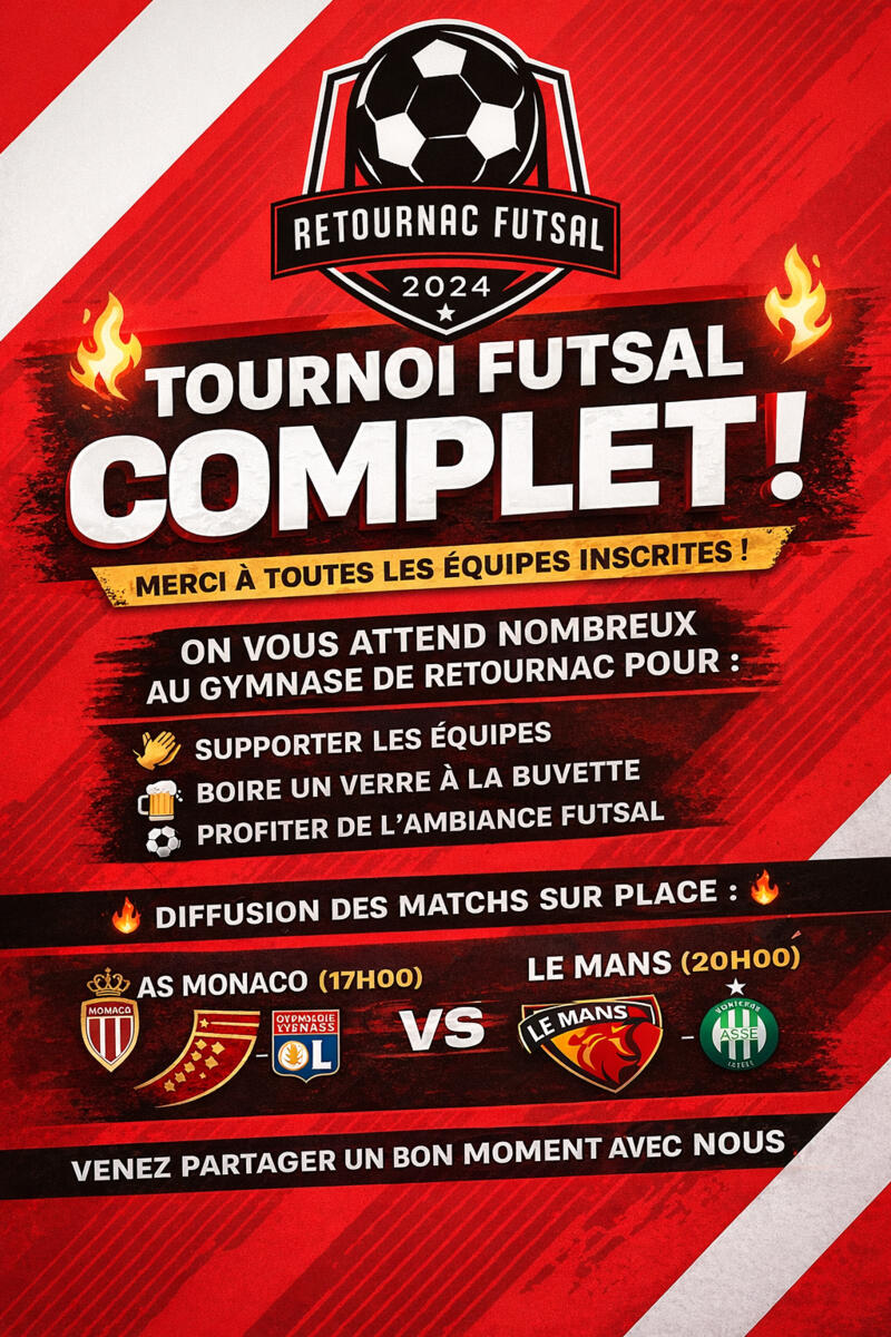 TOURNOI FUTSAL