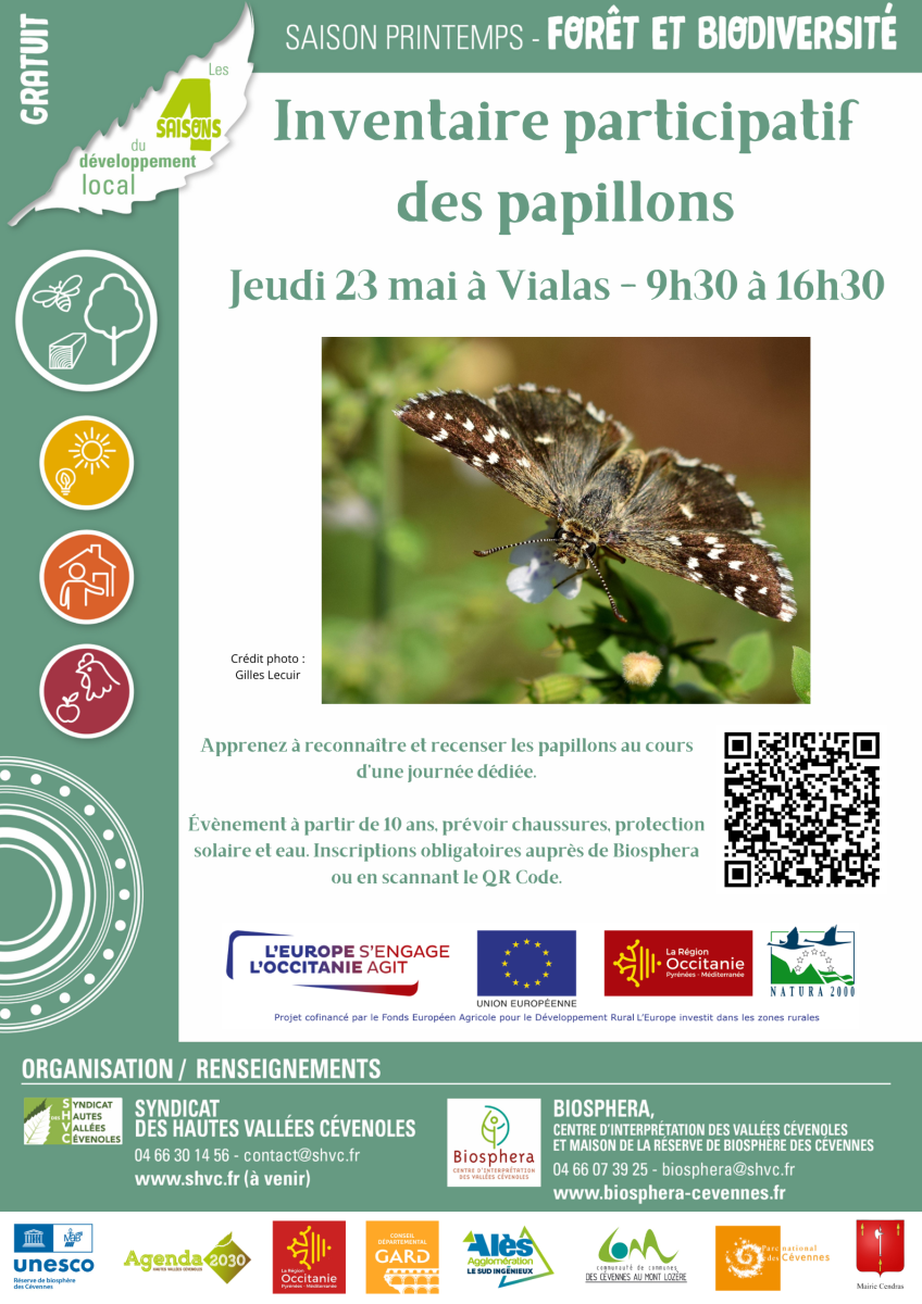 23/05 - Inventaire participatif des papillons