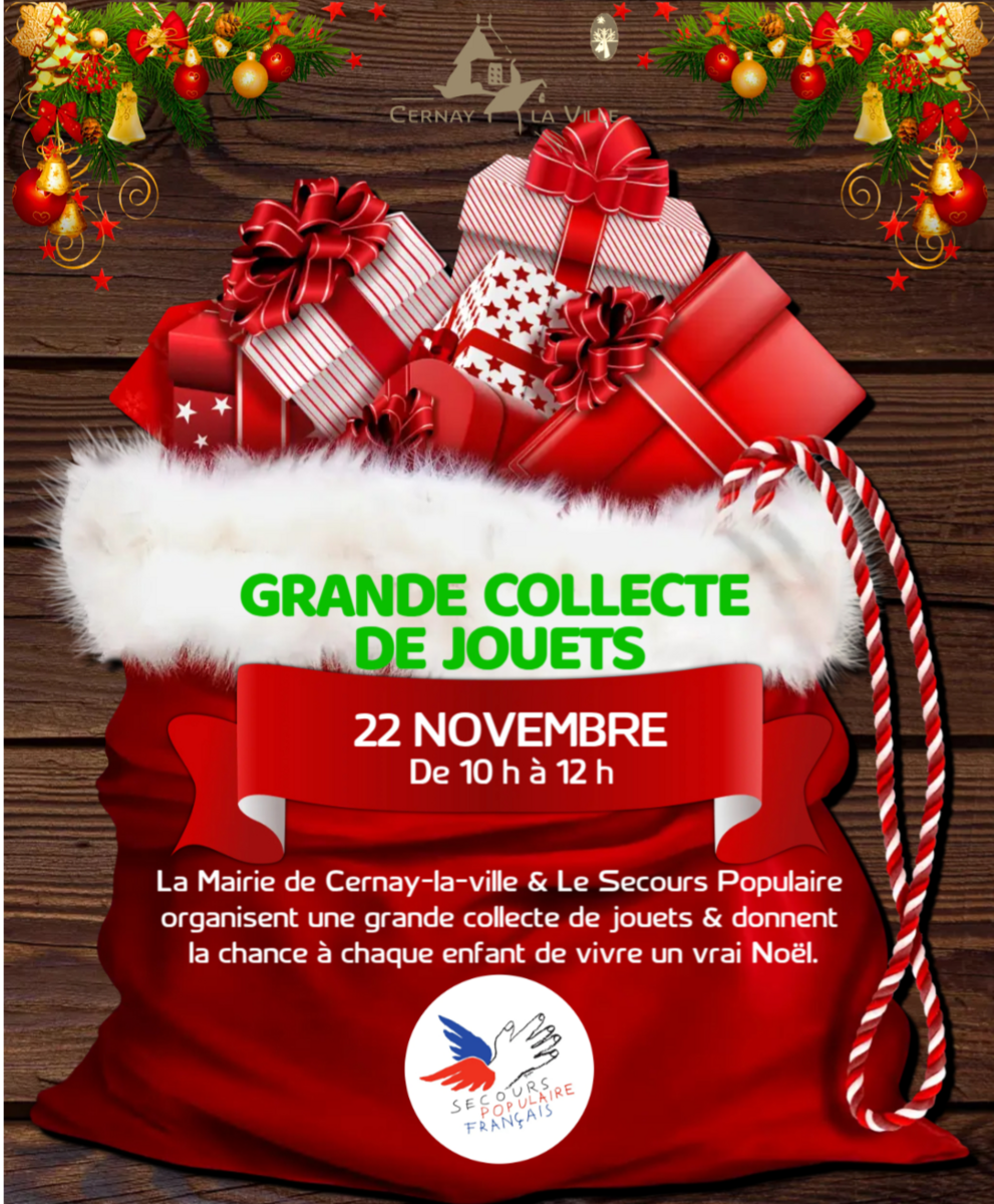 Participez à la collecte de jouets !