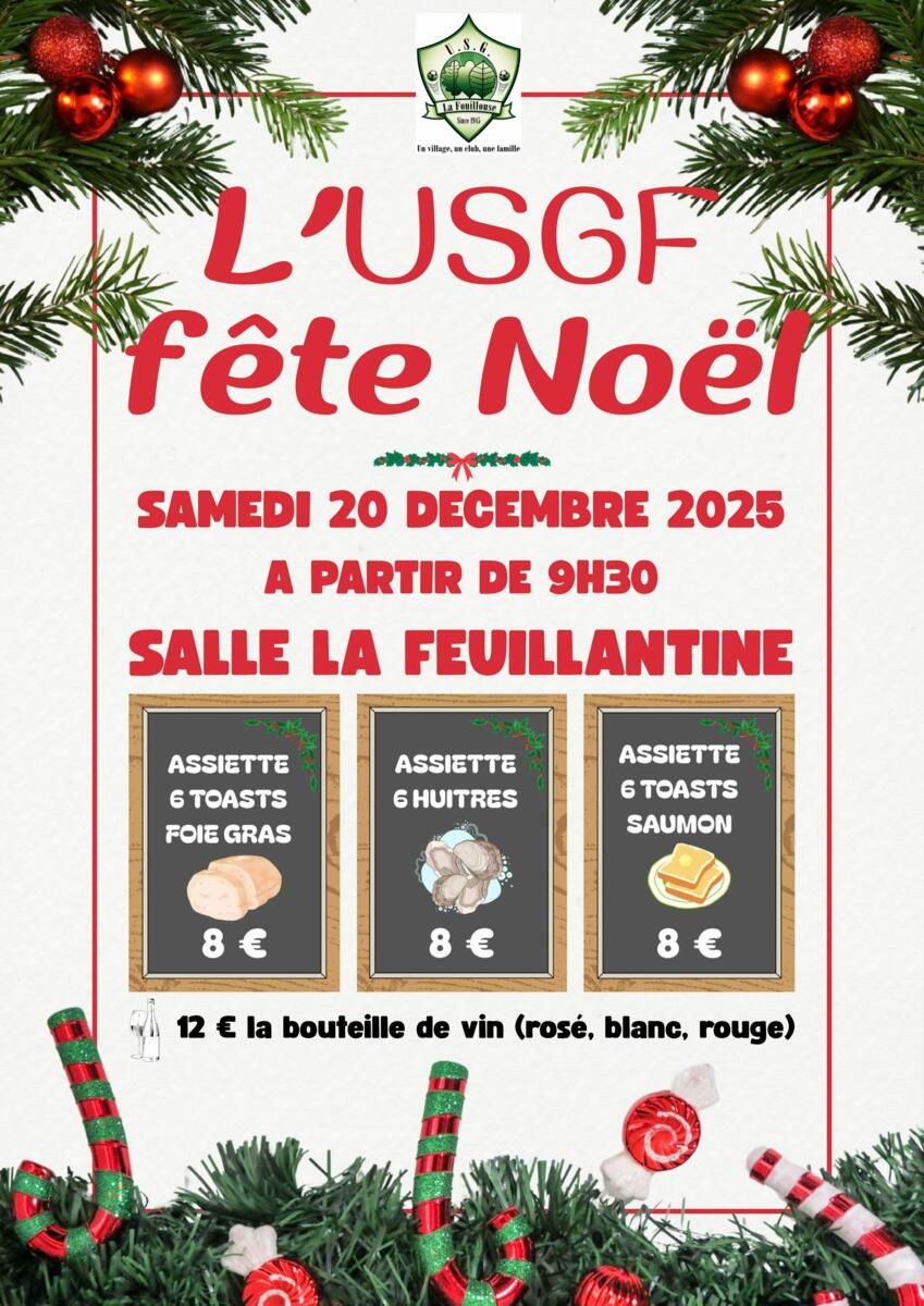 L'USGF fête Noël