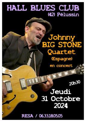 Concert "Johny Bigstone Quartet” - Espagne (blues)
