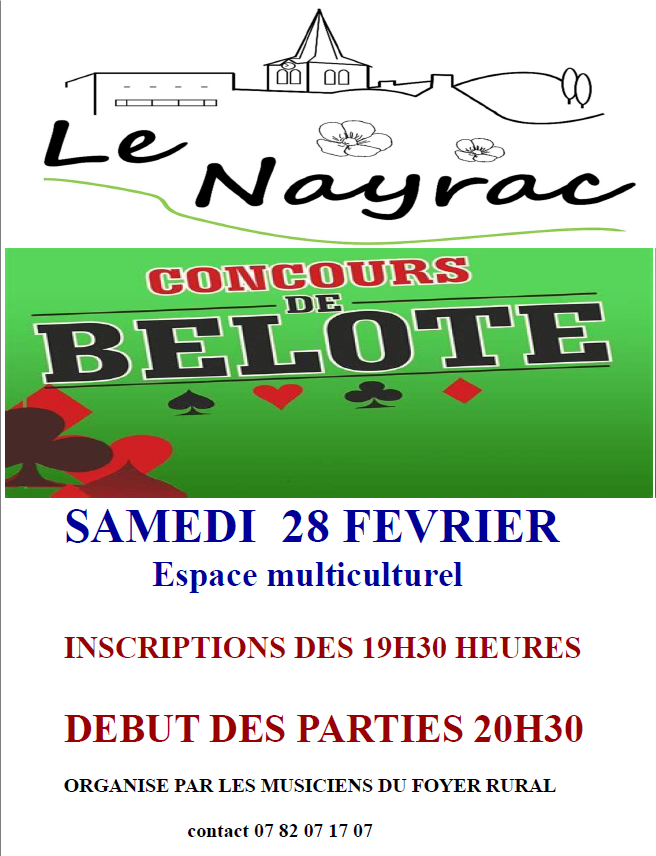 Concours de belote