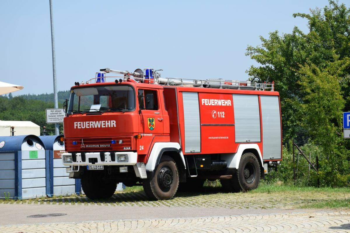 Lichtenwald : Fête des pompiers
