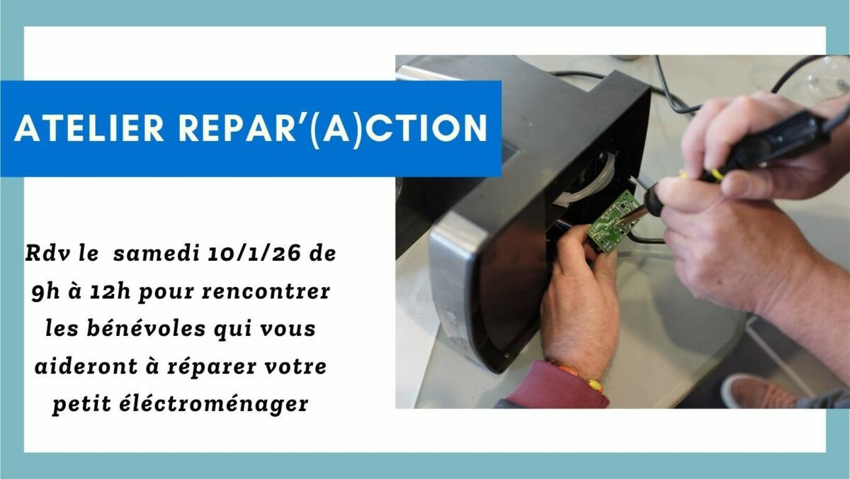 Atelier Réparaction + Réparaction Vélo à l’EVS Les 4 Versants