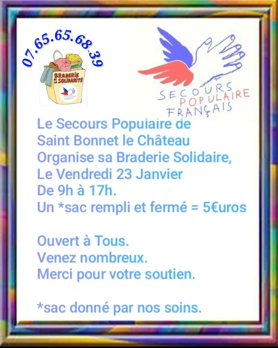 Braderie du Secours Populaire