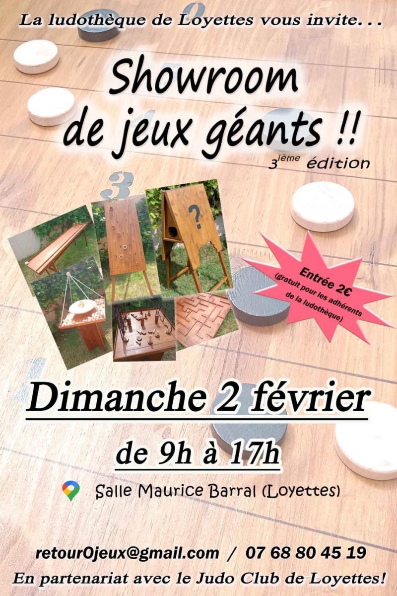 💙 Showroom de jeux géants ! 💙