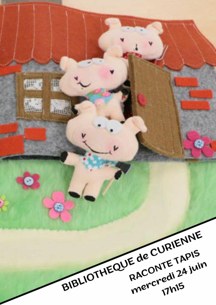 Raconte tapis "Les 3 petits cochons""