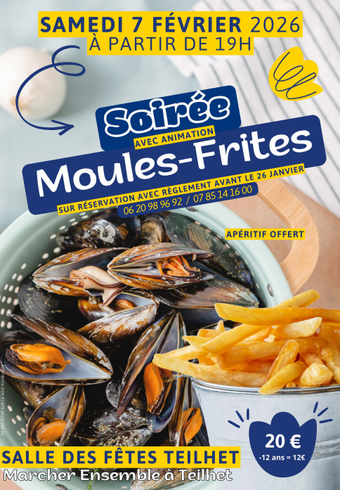 SOIREE MOULES FRITES