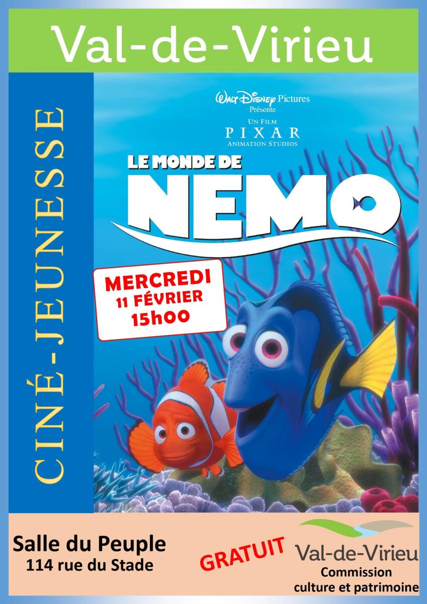 Ciné jeunesse - Le monde de Némo