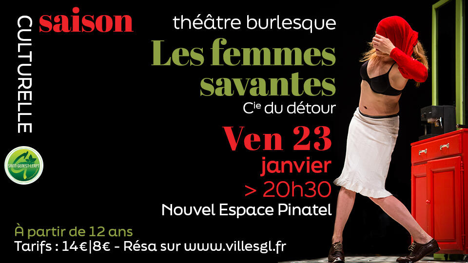 Saison culturelle : "Les femmes savantes"