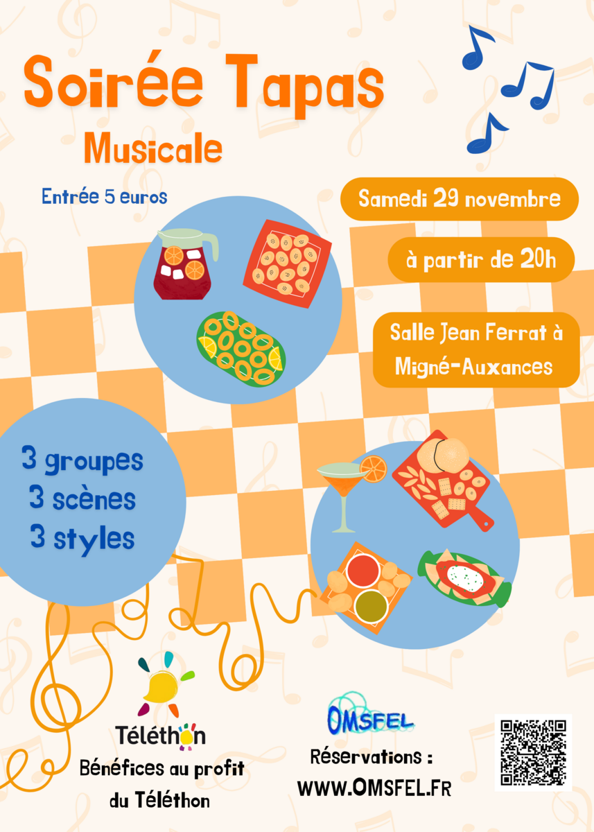 SOIREE TAPAS MUSICALE