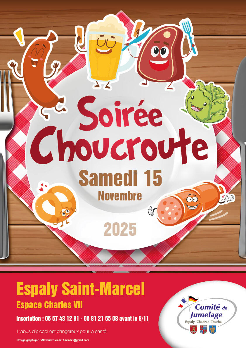 CHOUCROUTE COMITE JUMELAGE - ESPALY