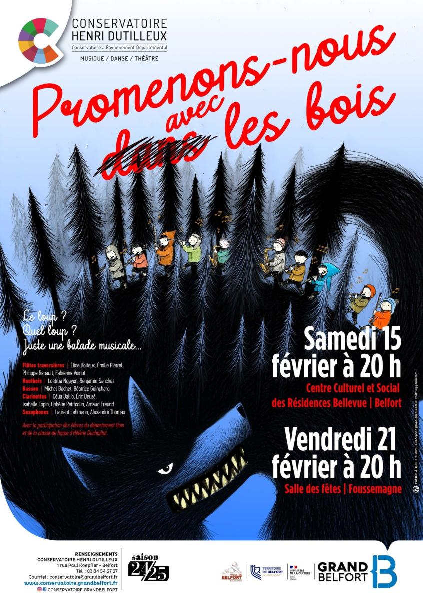 Concert « Promenons-nous avec les bois »