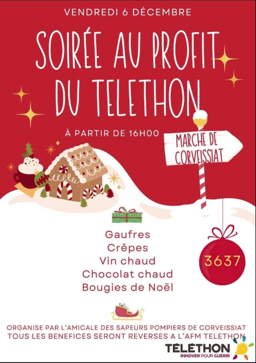 Soirée au profit du Téléthon