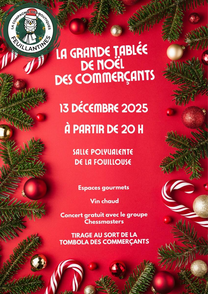 La grande tablée des commerçants