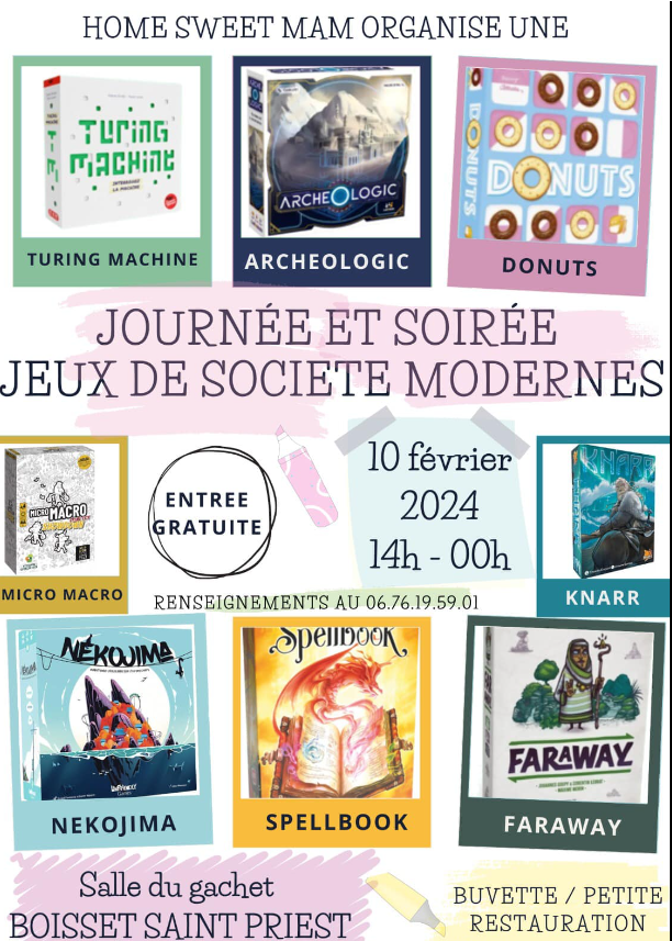 Pour passer un bon moment : soirée jeux de société - Saint-Priest