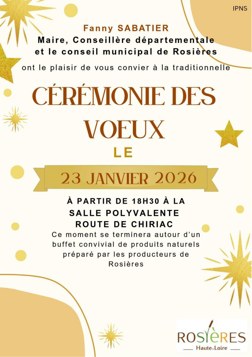 Vœux de la municipalité