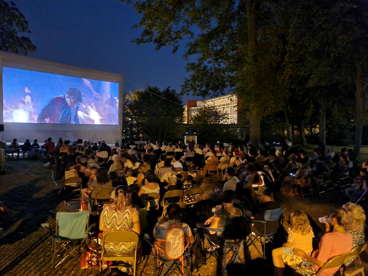 Cinéma en plein air