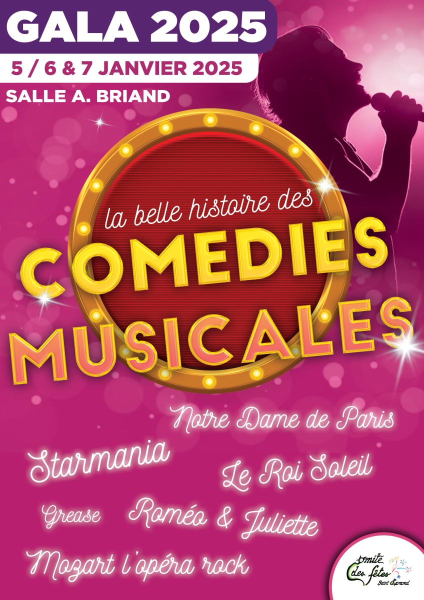 Gala 2025 - Comédies musicales