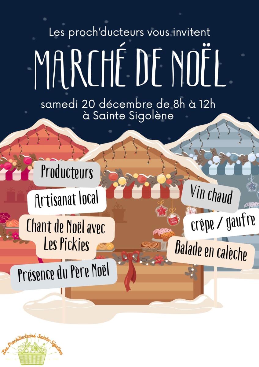 Noël au marché des producteurs